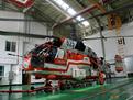 동해지방해양경비안전본부항공대 격납고의 산림청 소방용 헬기 사진 1 썸네일 이미지
